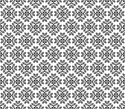 Seamless pattern line decoration abstract vector background design Stock Illustration