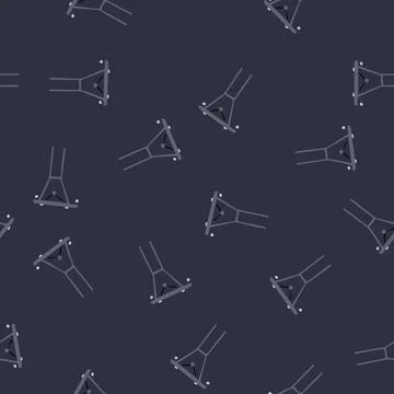 Seamless pattern line electric pylon cartoon vector Stock Illustration