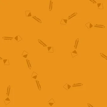 Seamless pattern line key cartoon vector Stock Illustration