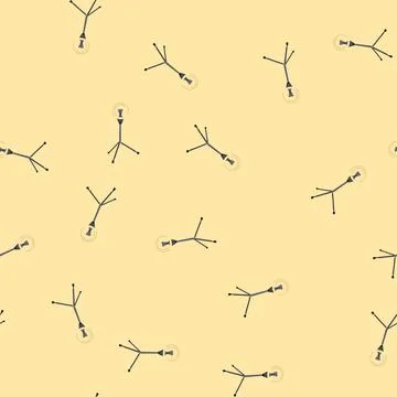 Seamless pattern line light ring cartoon vector 스톡 일러스트