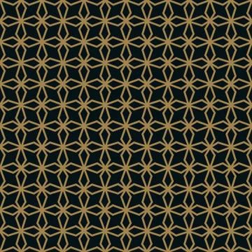 Seamless pattern with line ornament. Abstract modern geometric vector backgro 스톡 일러스트