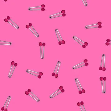 Seamless pattern line tongs hand cartoon vector Stock Illustration
