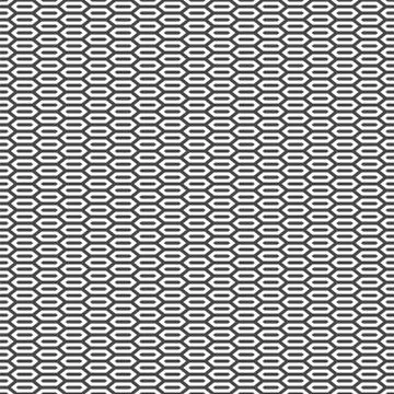 Seamless pattern with linear hexagons. Vector illustration Stock Illustration