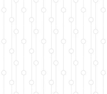 Seamless pattern of lines and circles. modern stylish texture. repeating geom Stock Illustration