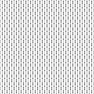 Seamless pattern with lines and dots Stock Illustration