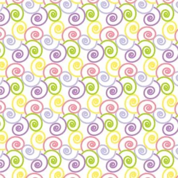 Seamless pattern lines curve vector background 스톡 일러스트