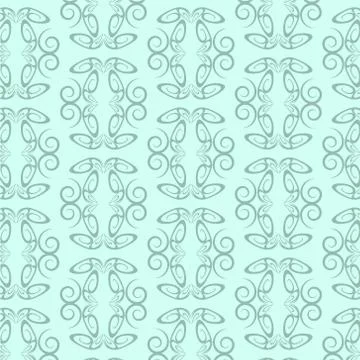 Seamless pattern lines curve vector background Stock Illustration