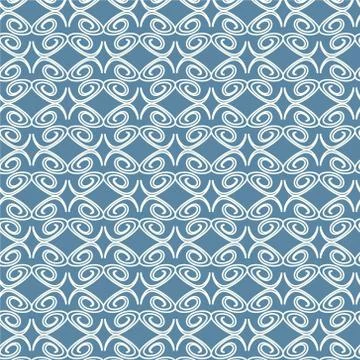 Seamless pattern lines curve vector background Stock Illustration