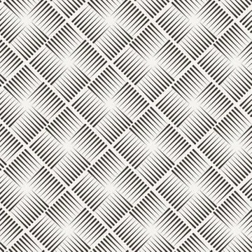 Seamless pattern of lines Stock Illustration