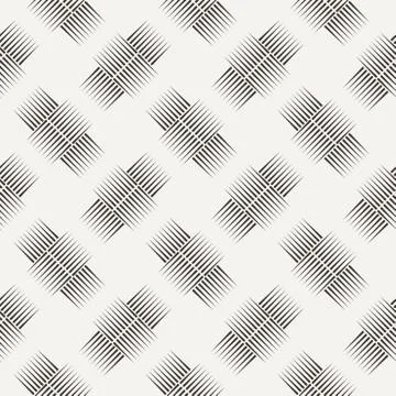 Seamless pattern of lines Stock Illustration