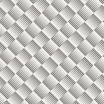 Seamless pattern of lines Stock Illustration