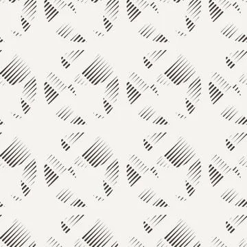 Seamless pattern of lines Stock Illustration