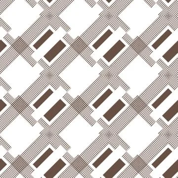 Seamless pattern of lines Stock Illustration