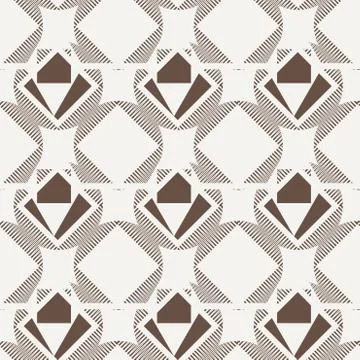 Seamless pattern of lines Stock Illustration