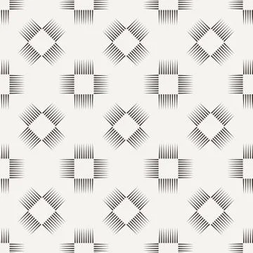 Seamless pattern of lines Stock Illustration