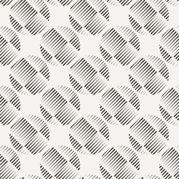 Seamless pattern of lines Stock Illustration