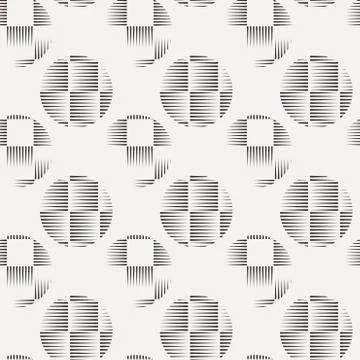Seamless pattern of lines Stock Illustration