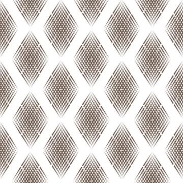Seamless pattern of lines Stock Illustration