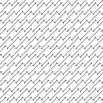 Seamless pattern with lines Stock Illustration