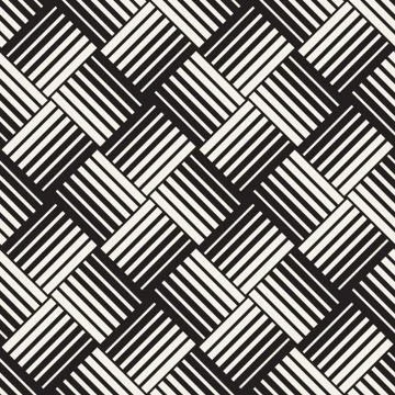 Seamless pattern with lines lattice. Vector abstract geometric background. St Stock Illustration