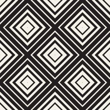 Seamless pattern with lines lattice. Vector abstract geometric background. St Stock Illustration