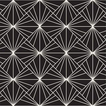 Seamless pattern with lines lattice. Vector abstract background. Stylish cell Stock Illustration