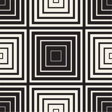 Seamless pattern with lines lattice. Vector abstract background. Stylish cell Stock Illustration