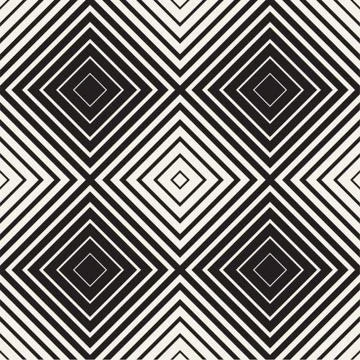 Seamless pattern with lines lattice. Vector abstract background. Stylish cell Stock Illustration