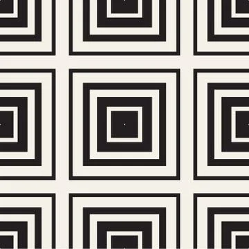 Seamless pattern with lines lattice. Vector abstract background. Stylish cell Stock Illustration