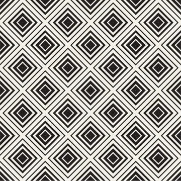 Seamless pattern with lines lattice. Vector abstract background. Stylish cell 스톡 일러스트