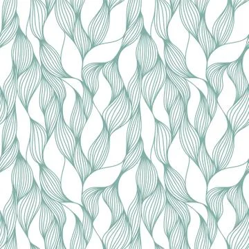 A seamless pattern of lines. A seamless abstract pattern of hand-drawn Stock Illustration