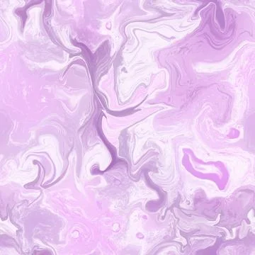 Seamless pattern with liquid acrylic, marbling effect Stock Illustration