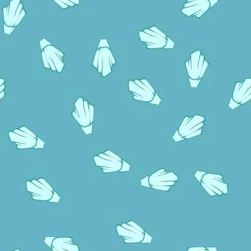 Seamless pattern little towel baby cartoon vector イラスト素材
