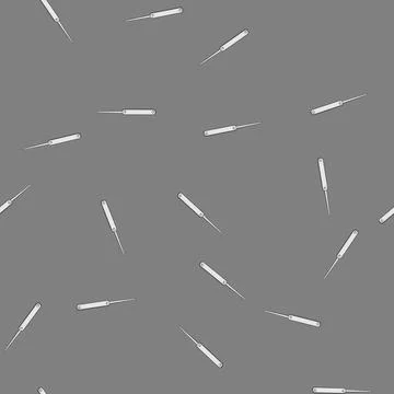 Seamless pattern Lockpick tool opening security access system Illustrazione stock