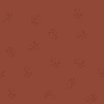 Seamless pattern logo tree root cartoon vector 스톡 일러스트