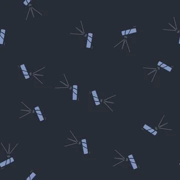 Seamless pattern look telescope cartoon vector 스톡 일러스트