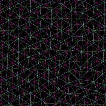 Seamless pattern looks like interweaving of the lines. textured yarn close-up Stockillustratie