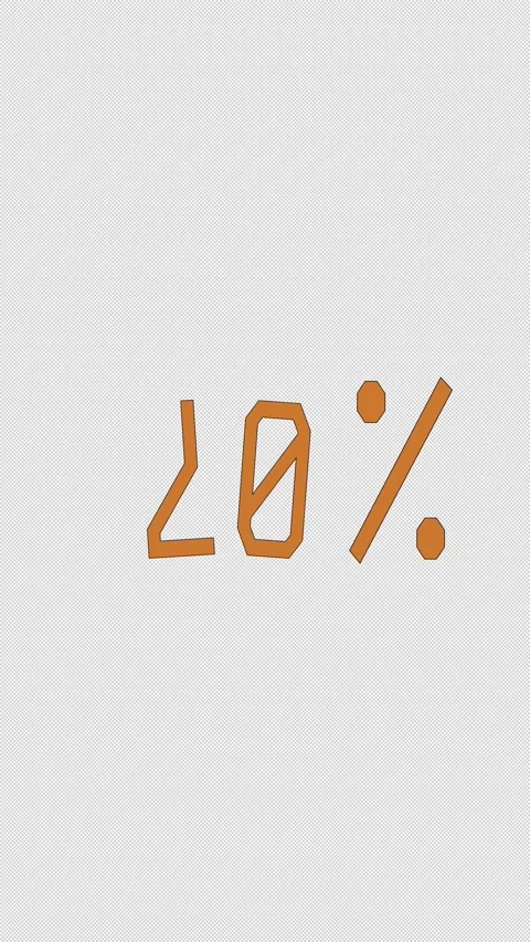 Seamless Pattern Loop Modern Graphic animation 70 Percent Promotion Element Stock Footage 319388707