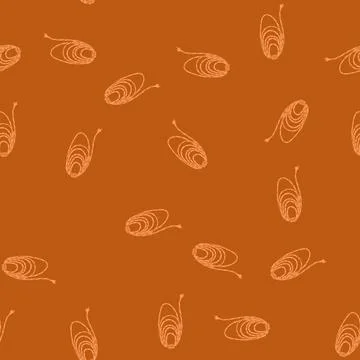 Seamless pattern loop rope cartoon vector Stockillustratie