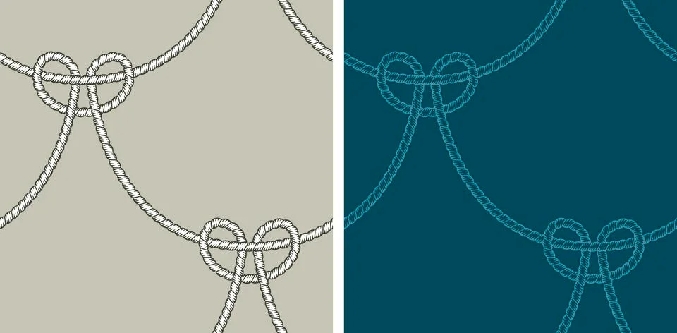 Seamless pattern, loops Stock Illustration