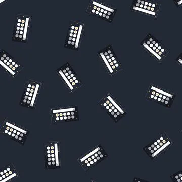 Seamless pattern Loyalty card representing reward program customer retention Stockillustratie
