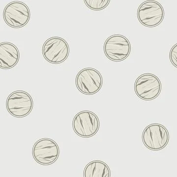 Seamless pattern luxury marble coaster cartoon vector Stock Illustration