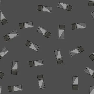 Seamless pattern machine pos terminal cartoon vector 库存插图