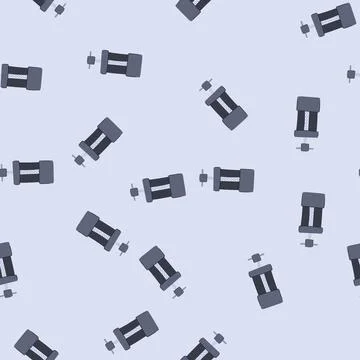 Seamless pattern machine vice industrial tool holding working process Illustrazione stock