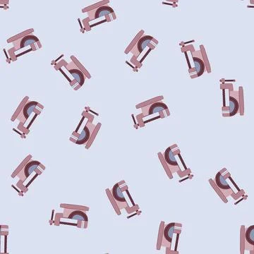 Seamless pattern machine vice tool holding object for workshop tasks イラスト素材