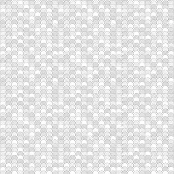 Seamless pattern made of greyscale overlay circles with black outline Stock Illustration