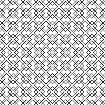 Seamless pattern made with linear square. simple geometric illustration. イラスト素材