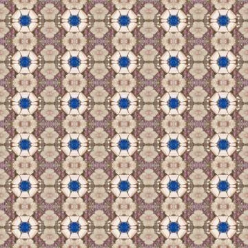 Seamless pattern made from purple, blue and brown stone Stock Illustration