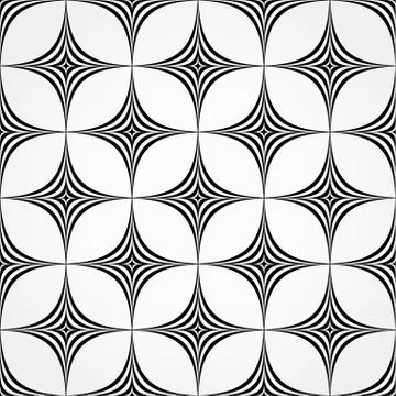 Seamless pattern made of spiky, pointed shapes Stock Illustration