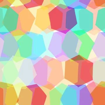 Seamless pattern. magenta orange lilac pink purple blue beige print, Geo ethn Stock Illustration